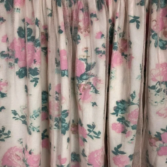 Disney Cinderella Pink Floral Skirt - Picture 3 of 4